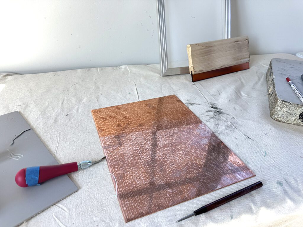 printmaking tools