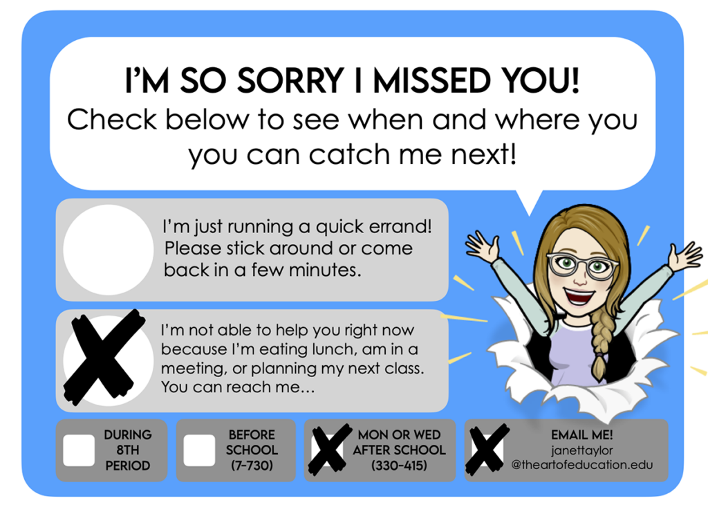 availability sign